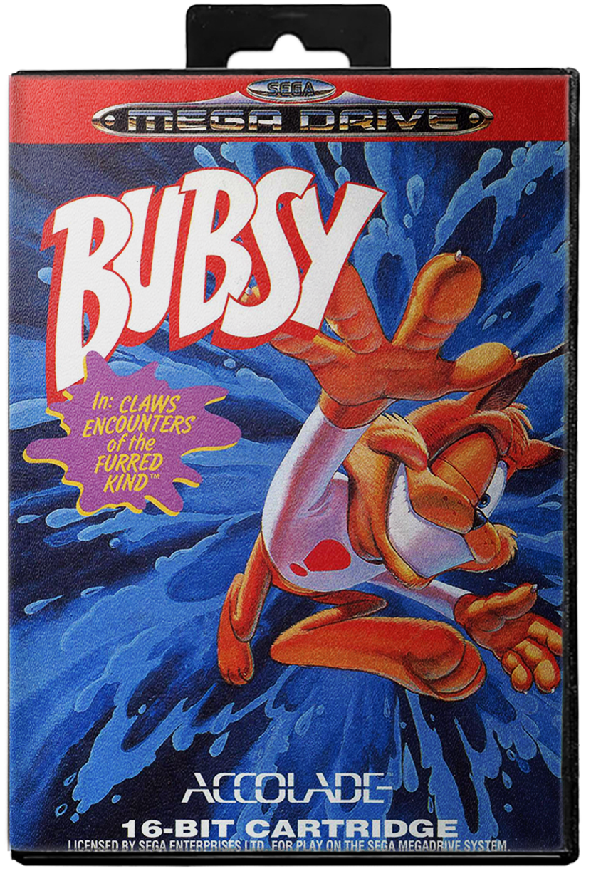Bubsy in  Claws Encounters of the Furred Kind